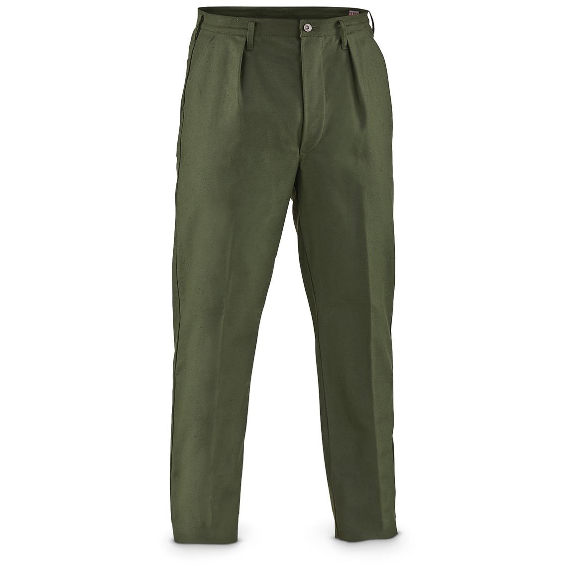 3 New Swedish Military Surplus Work Pants - 640804, Pants at Sportsman 