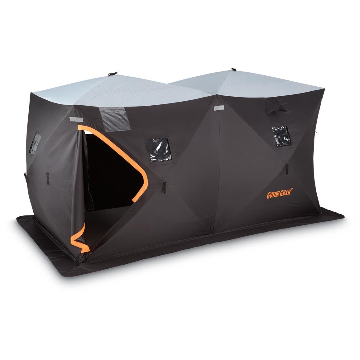 Guide Gear Insulated Ice Fishing Shelter, 6' x 12