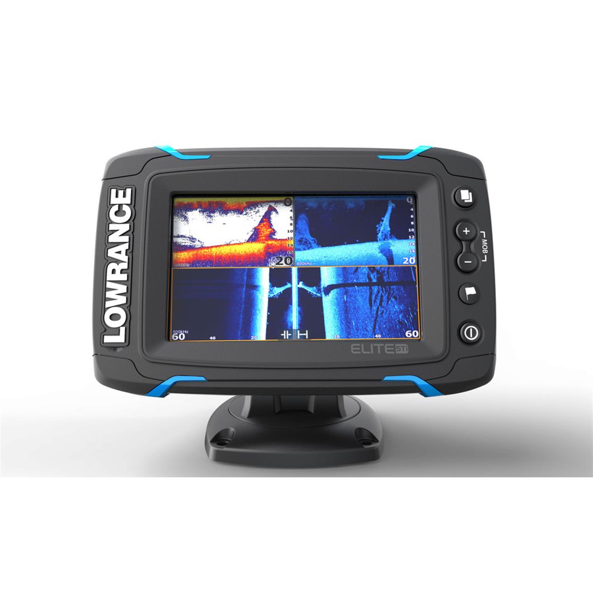 Lowrance Elite-5 Ti Touchscreen Sonar Fish Finder with TotalScan