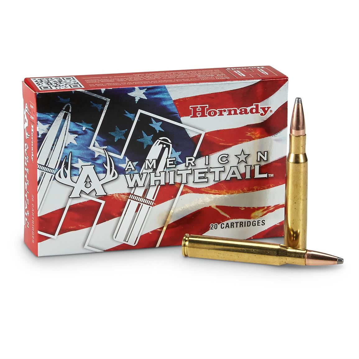 Hornady American Whitetail, .3006 Springfield, Interlock SP, 180 Grain