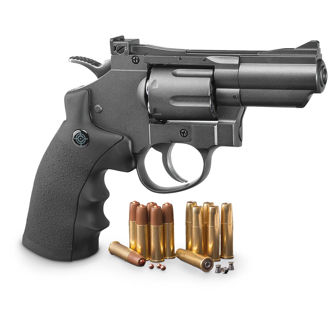 Crosman Snr357 Revolver Dual Ammo Co2 Air Gun 177 Caliber 667821 