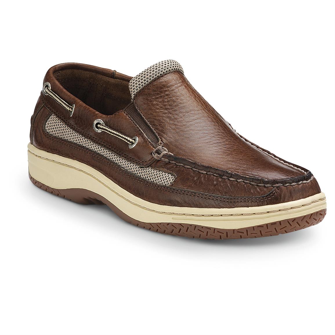 Sperry Top-Sider Men's Billfish Slip-On Boat Shoes - 669551, Boat & Water Shoes at Sportsman's Guide