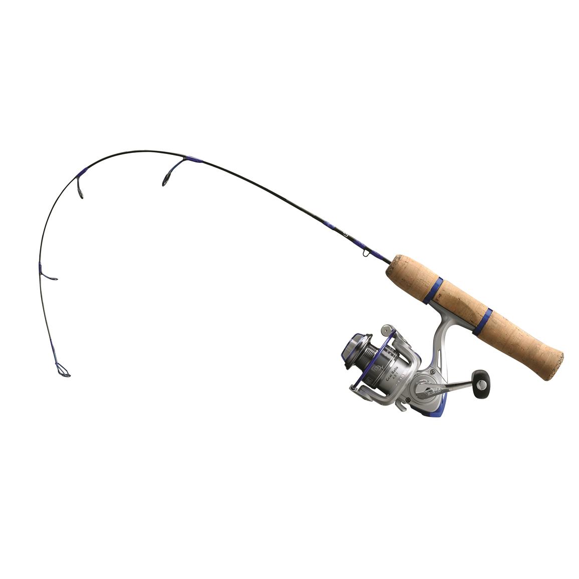 13 Fishing White Noise Ice Fishing Rod and Reel Combo 670069, Ice