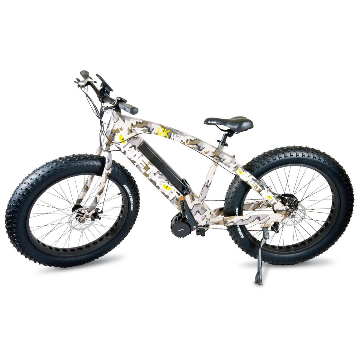 QuietKat Electric FatKat Fat Tire Mountain Bike, Camo 670688