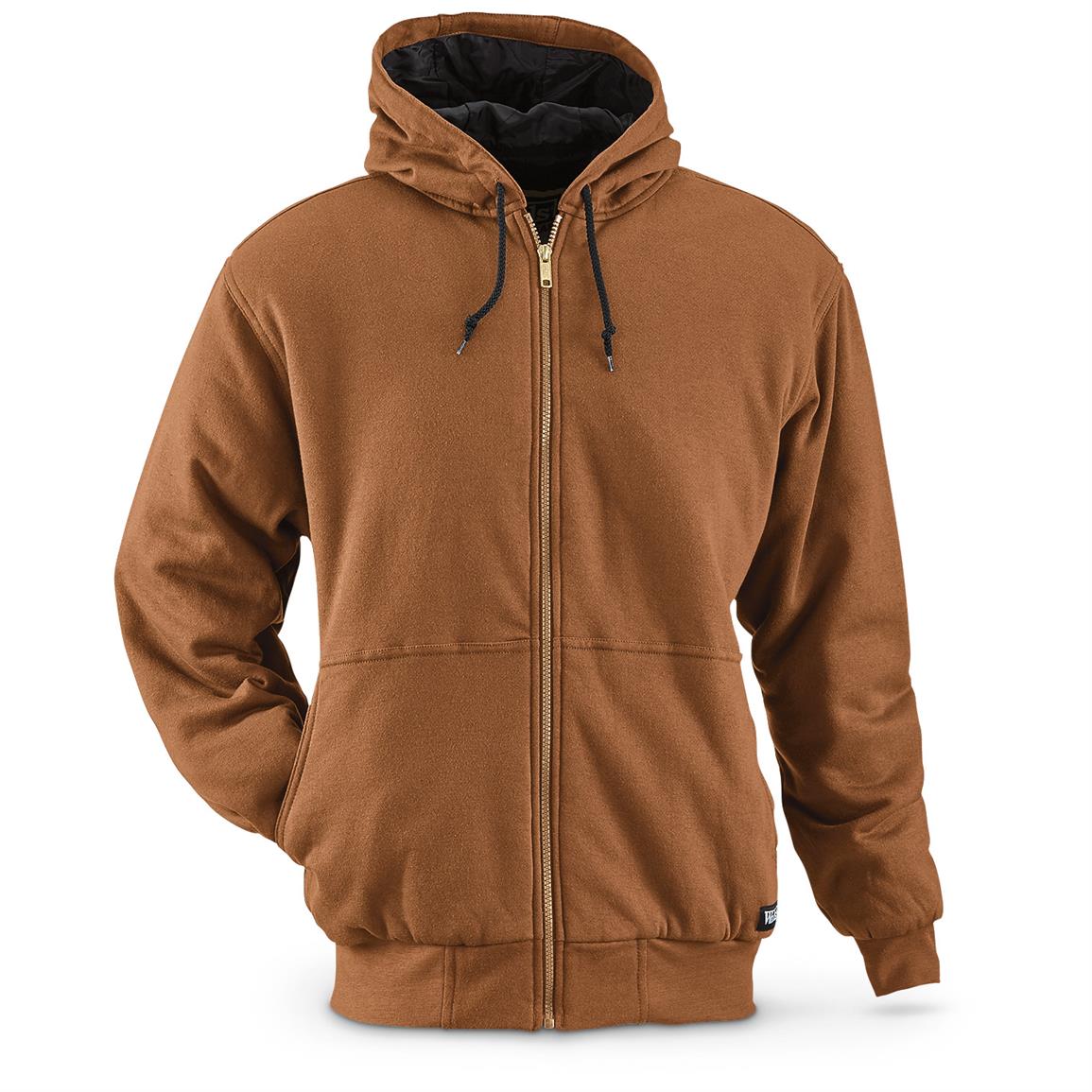 Walls Mens Water Resistant Fleece Hooded Jacket - 671158, Insulated 