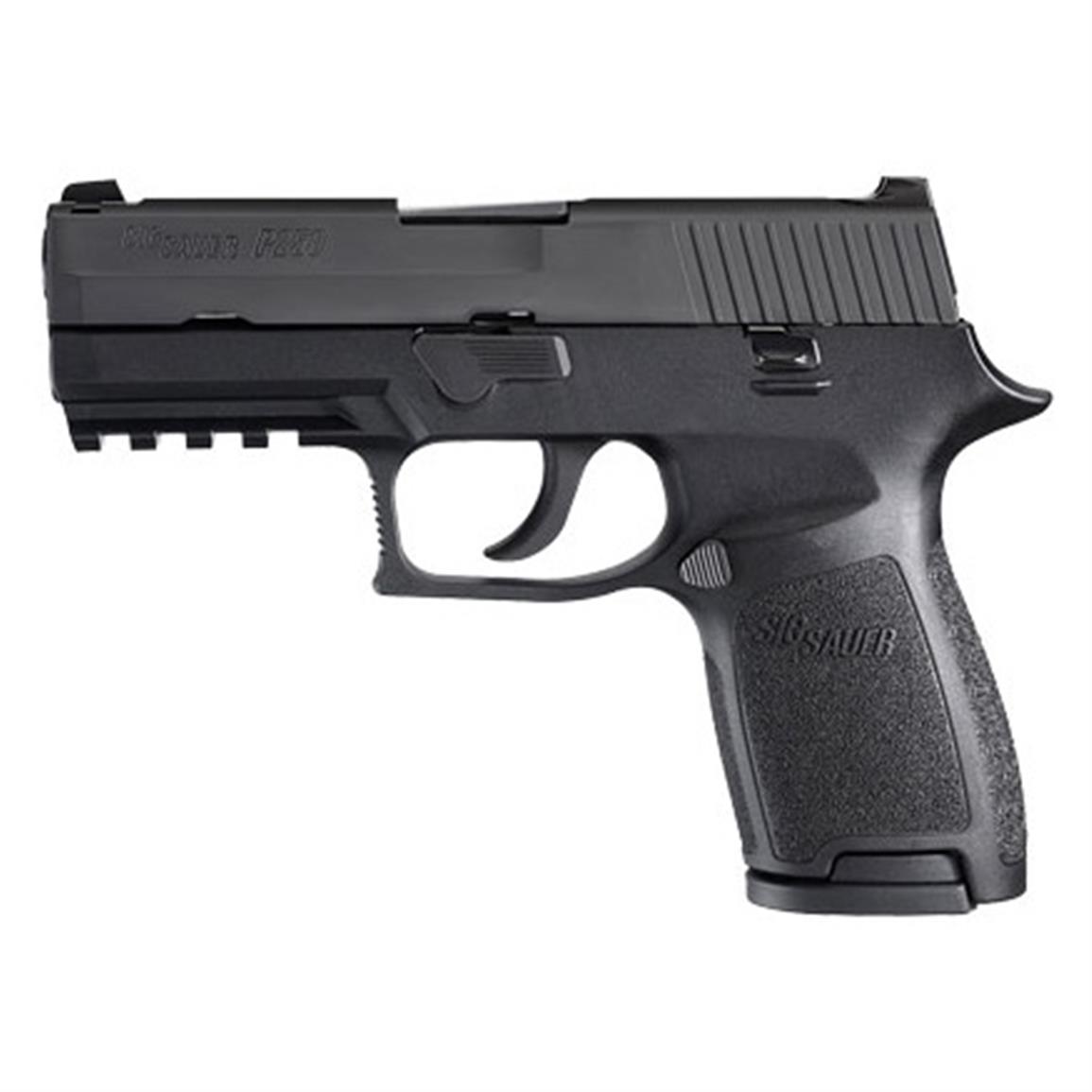 Sig Sauer P Compact Semi Automatic Mm Barrel Rounds