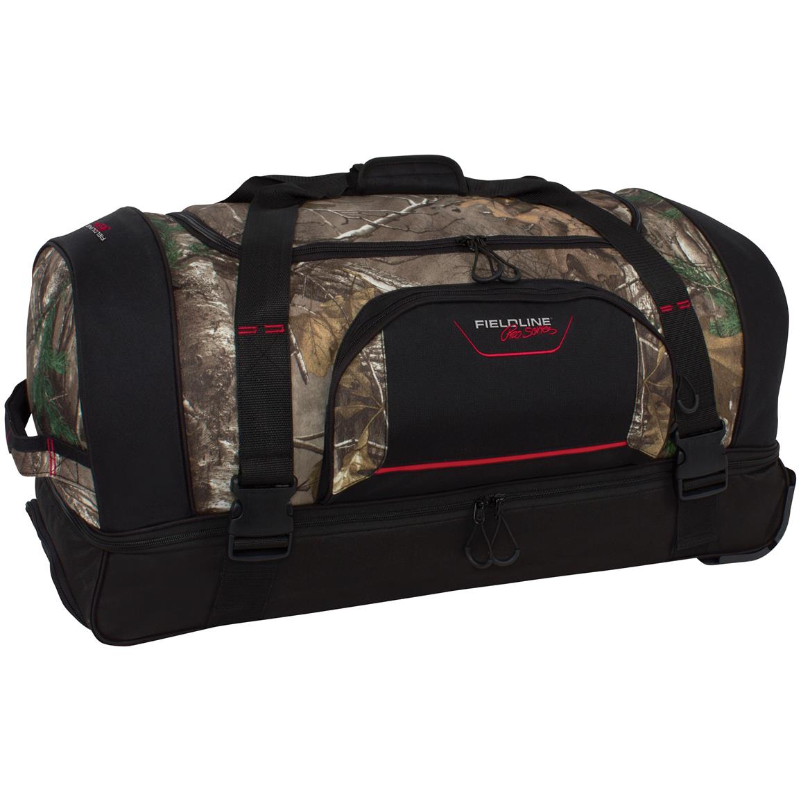 Fieldline 30&quot; Rolling Duffle Bag, Realtree Xtra Camo - 677634, Hunting Backpacks at Sportsman&#39;s ...