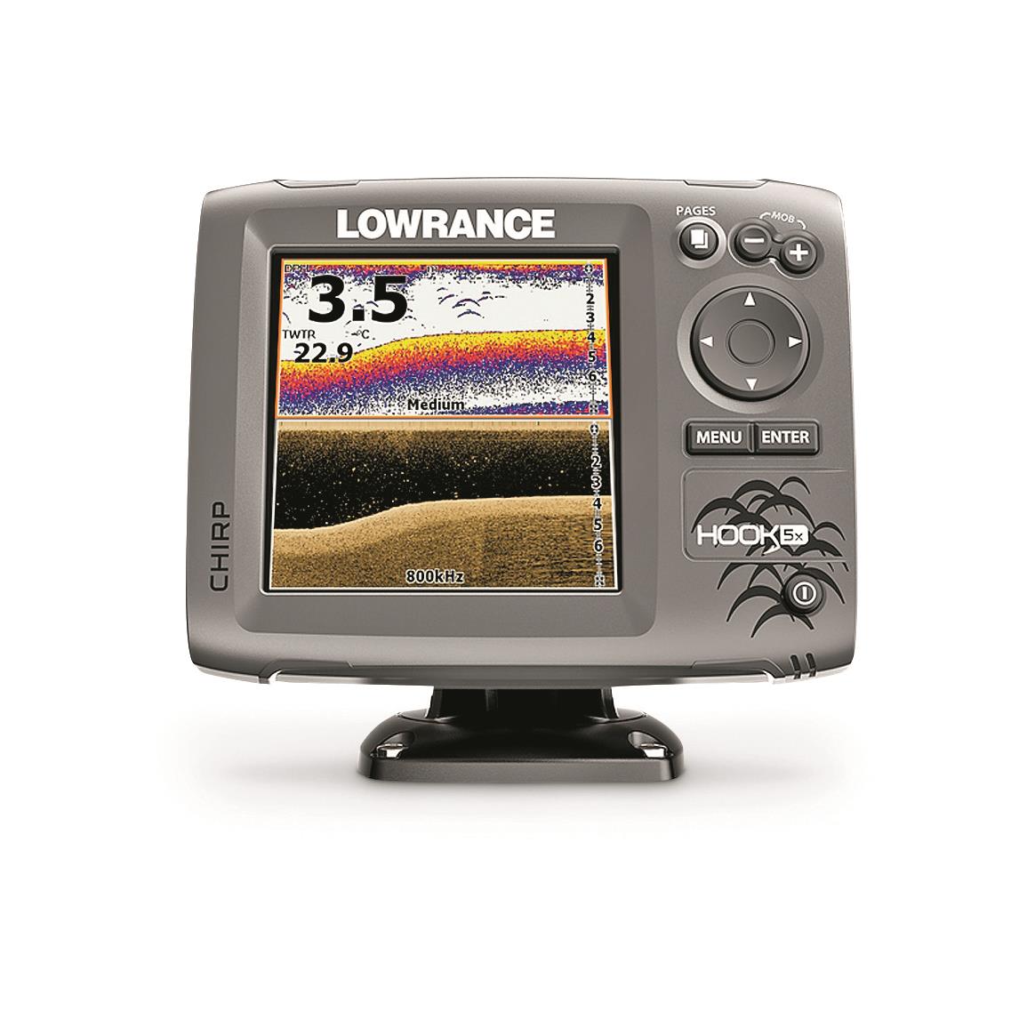 lowrance hook 5 gps