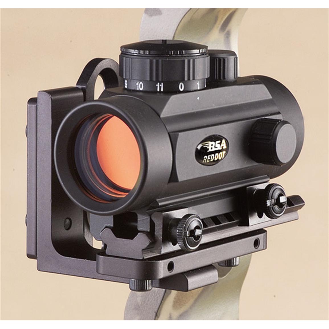 HHA® OptimizerLite Plus with BSA® Red • Dot Sight 74275, Archery