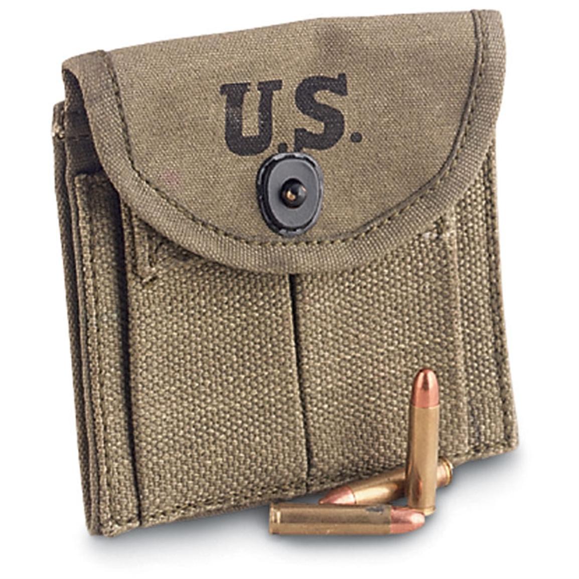 Repro M1 Carbine Stock Mag Pouch Od 83596 At Sportsmans Guide