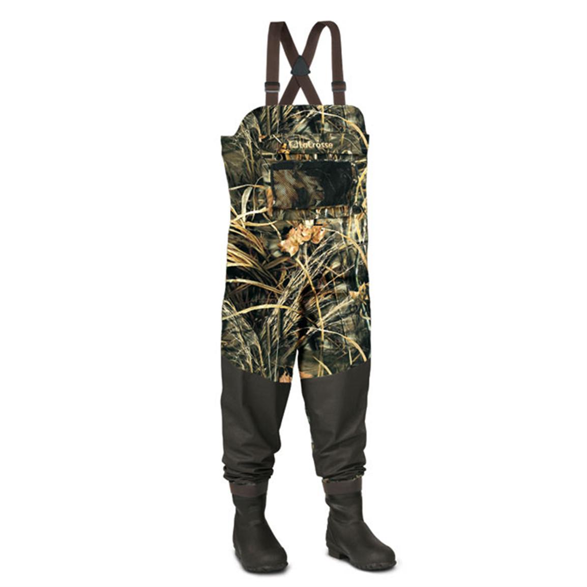 Mens LaCrosse® Alpha™ SwampFox™ 600 gram Waders, Advantage® Max-4™ HD 