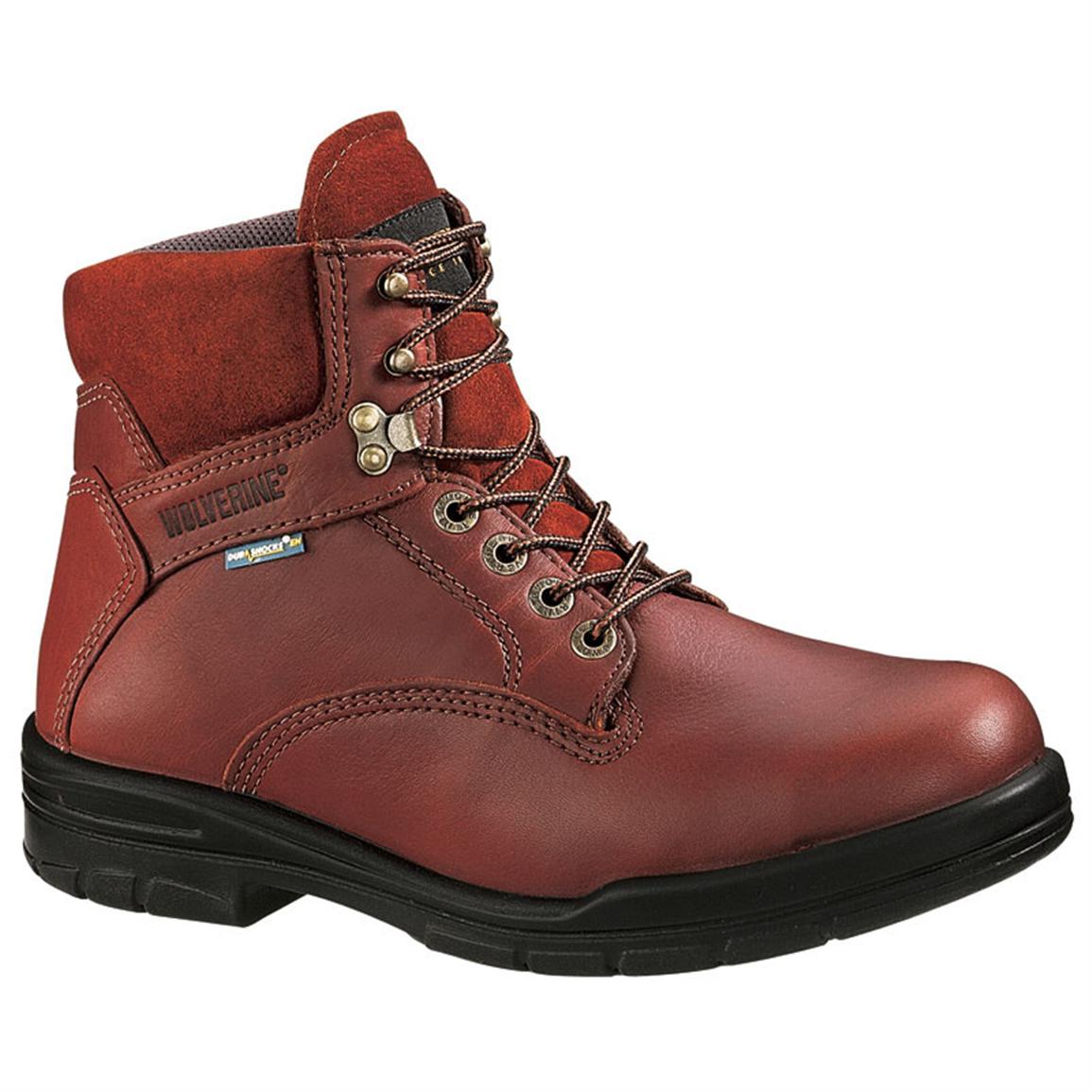 Men's Wolverine® DuraShocks® SR 6" Boots, Brown - 87985 ...