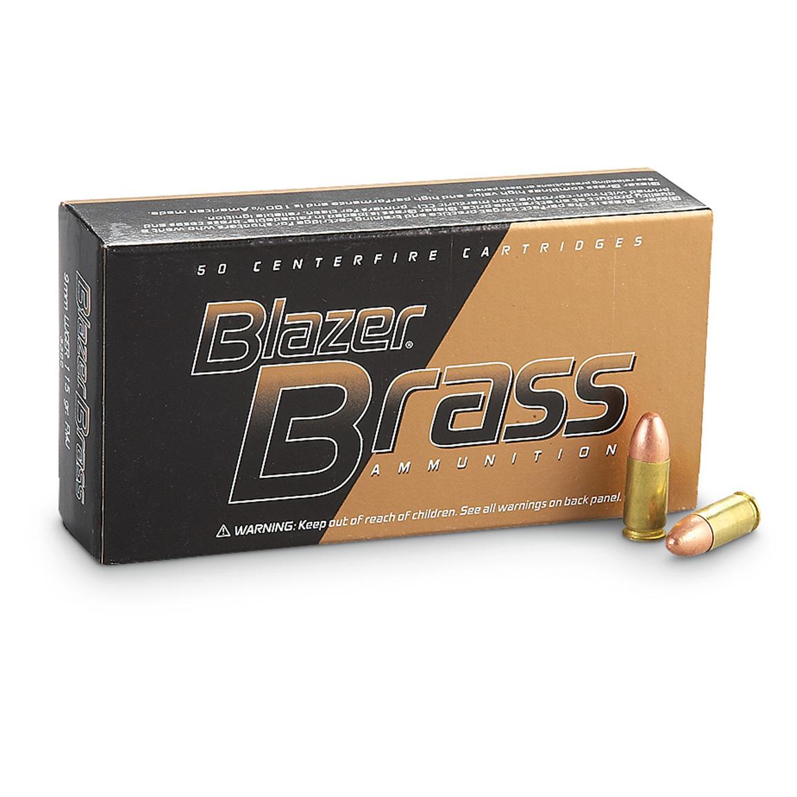 cci-blazer-brass-centerfire-9mm-luger-fmj-rn-115-grain-50-rounds