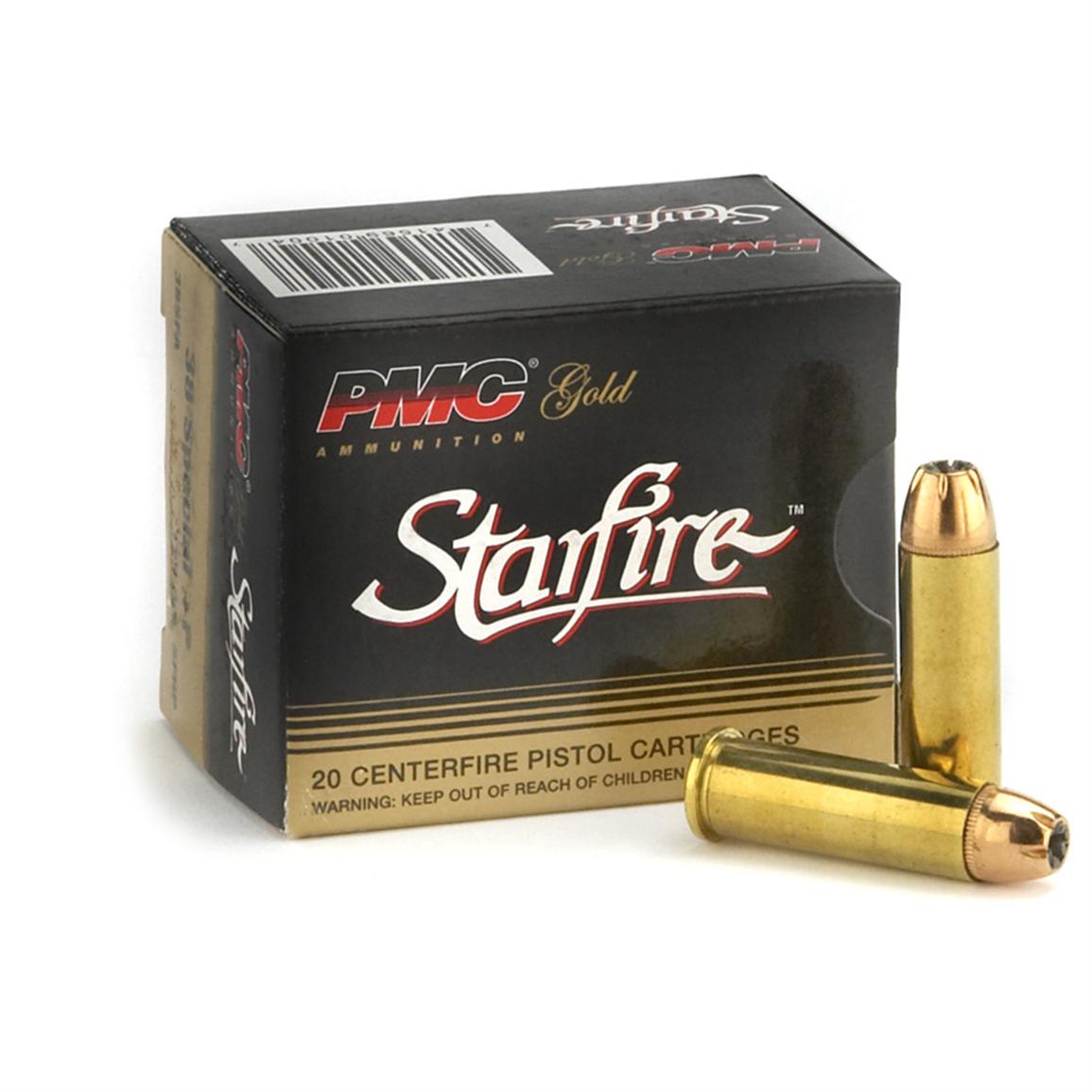 20 rounds PMC Gold Starfire .357 Magnum 150 Grain Starfire Hollow Point 