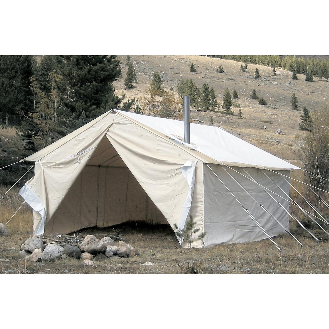 Big Horn 12x14 Wall Tent 99204 Outfitter And Canvas Tents At