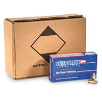 Ultramax, 9mm Luger, RNL, 125 Grain, 500 Rounds, 