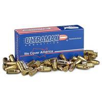 Ultramax Remanufactured, .357 SIG, FMJ, 125 Grain, 50 Rounds