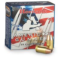 HORNADY AMERICAN GUNNER, 9MM LUGER, XTP, 115 GRAIN,