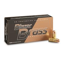CCI BLAZER BRASS, .45 ACP, 230 GRAIN, FMJ-RN,