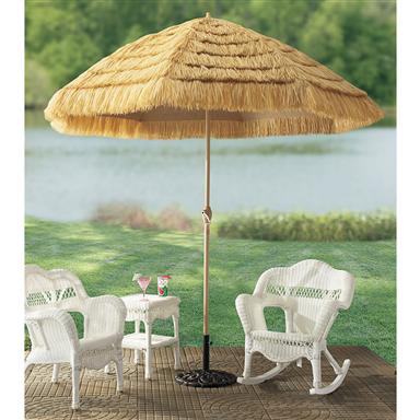 9 Thatched Tiki Umbrella 100699 Patio Furniture At Sportsman S Guide Item Wx2 100699 9 Thatched Tiki Umbrella