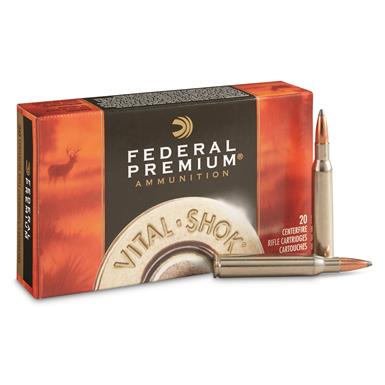 Federal Premium, Vital-Shok, .280 Remington, NP, 150 Grain, 20 Rounds
