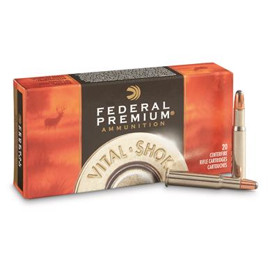 Federal Premium Vital-Shok Nosler Partition, .30-.30 Winchester, NP, 170 Grain, 20 Rounds