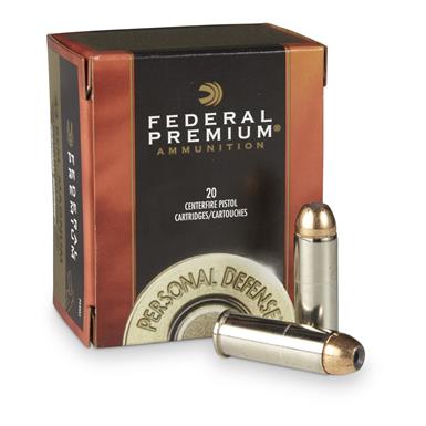 Federal Premium Hydra-Shok, .44 Remington Magnum, HSJHP, 240 Grain, 20 Rounds