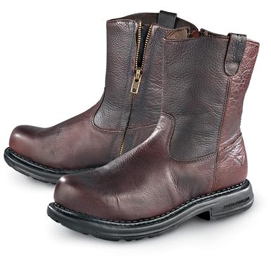 men's insulated side zip boots