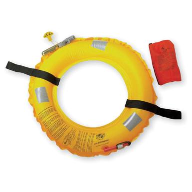 Stearns® Man Overboard Auto Inflate Life Ring, Yellow - 108440 ...