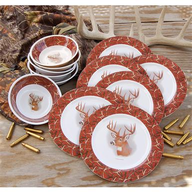 24 - Pc. Melamine Dinnerware Set, Camo - 136349, Dinnerware ... 24 - Pc. Melamine Dinnerware Set, Camo - 136349, Dinnerware ...