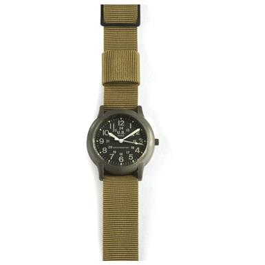 Military Style Army Watch, Olive Drab