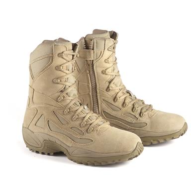 Men's Converse® Side - zip Tactical Boots, Desert Tan - 115969, Combat ...