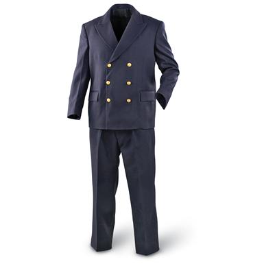 Italian Navy Surplus 3-pc. Dress Suit, New