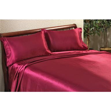 Divatex® Satin Sheet Set - 184812, Sheets at Sportsman's Guide