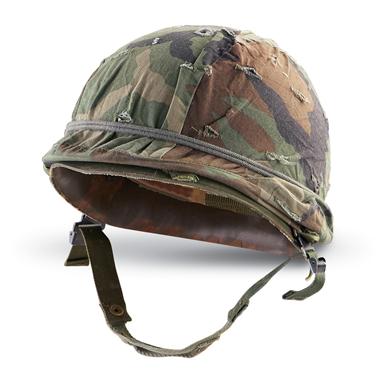 Used U.s. Vietnam - Era Helmet - 120319, Helmets & Accessories At 