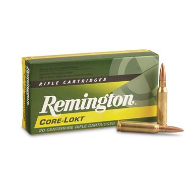 Remington Core-Lokt, 7mm-08 Remington, PSP, 140 Grain, 20 Rounds