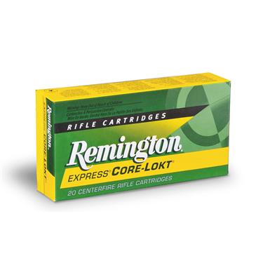 Remington Express, .30-40 Krag, PSP Core-Lokt, 180 Grain, 20 Rounds