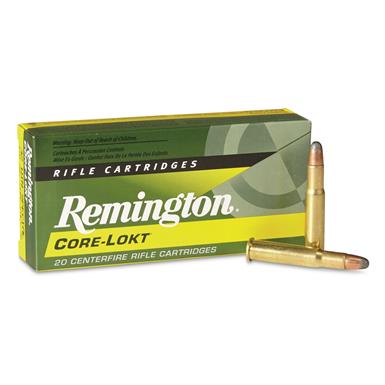 Remington, .32 Winchester Special, SP Core-Lokt, 170 Grain, 20 Rounds