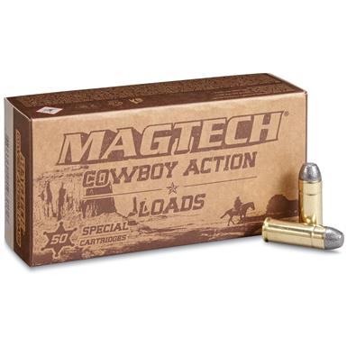 Magtech Cowboy Action Loads, .45 Colt, LFN, 200 Grain, 50 Rounds