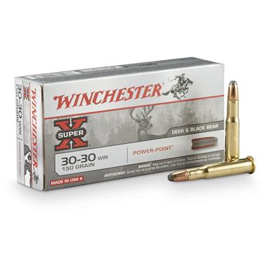 Winchester Super-X, .30-30 Winchester, PP, 150 Grain, 20 rounds