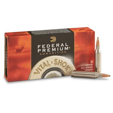 Federal Fusion 243 Winchester Sptz Bt 95 Grain 20 Rounds Federal Premium Vital Shok 243 Winchester Btsp 100 Grain 20 Rounds