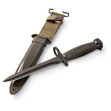 U.S. Military M7 Bayonet and M8A1 Scabbard, Reproduction