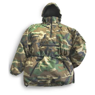 Mil - Tec® Military Surplus Insulated Anorak, Woodland Camo - 124494 ...