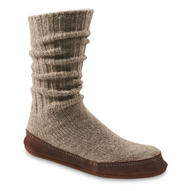 Acorn Unisex Ragg Wool Slipper Socks
