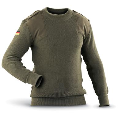 German Military Surplus Commando Sweater, New
