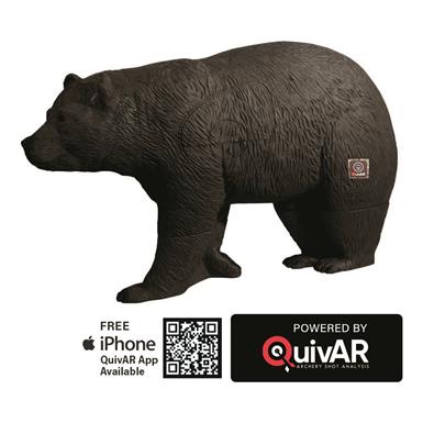 Delta McKenzie Walking Black Bear QuivAR Enabled 3D Archery Target