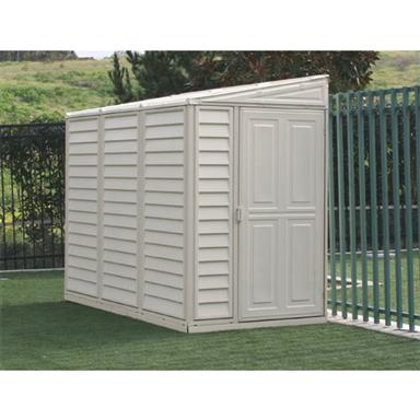 DuraMax® 4x8' SideMate Vinyl Shed with Foundation - 130900 ...