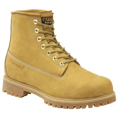 Men's Carolina® 6" Basic Boots, Wheat