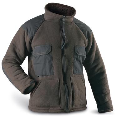 U.S. Military Surplus ECWCS Fiberpile Brown Bear Jacket, New