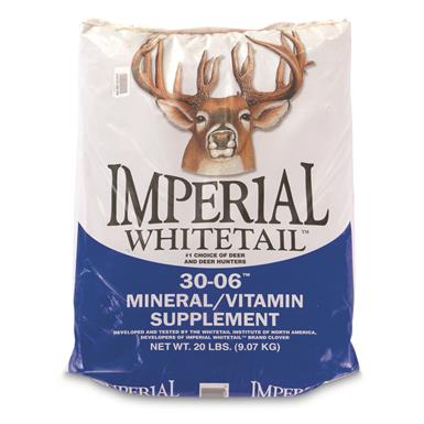 Whitetail Institute Imperial Whitetail 30-06 Mineral/Vitamin Supplement, 20-lb. Bag